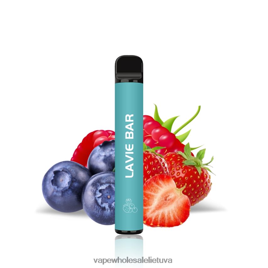 LAVIE BAR 2% versija 800 pūtimų PHN2B4323 | Vape Wholesale Lietuva sumaišykite uogas