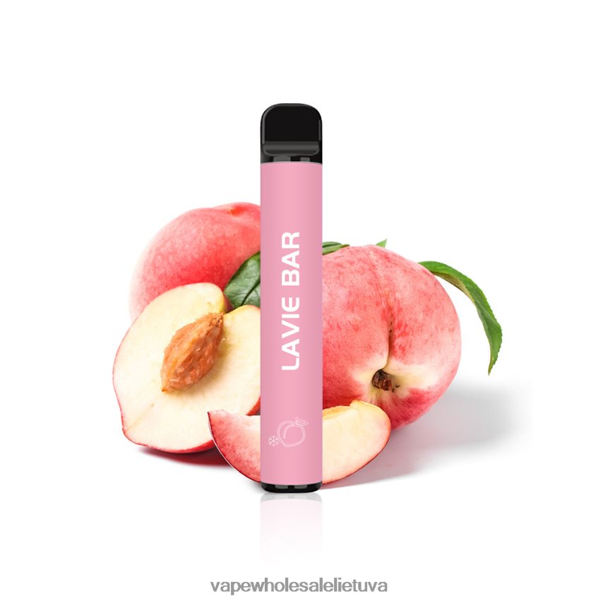 LAVIE BAR 2% versija 800 pūtimų PHN2B4325 | Vape Shop Kaunas persikų ledas