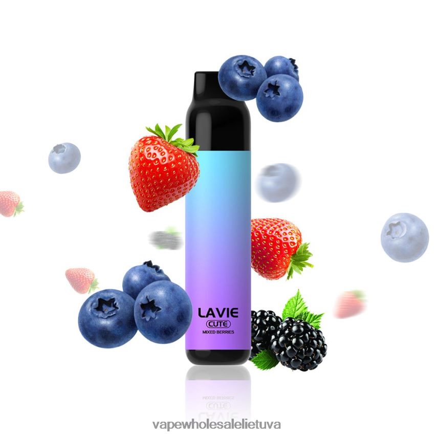 LAVIE BAR 3000 išpūtimų PHN2B4289 | Vape Be Nikotino mišrios uogos