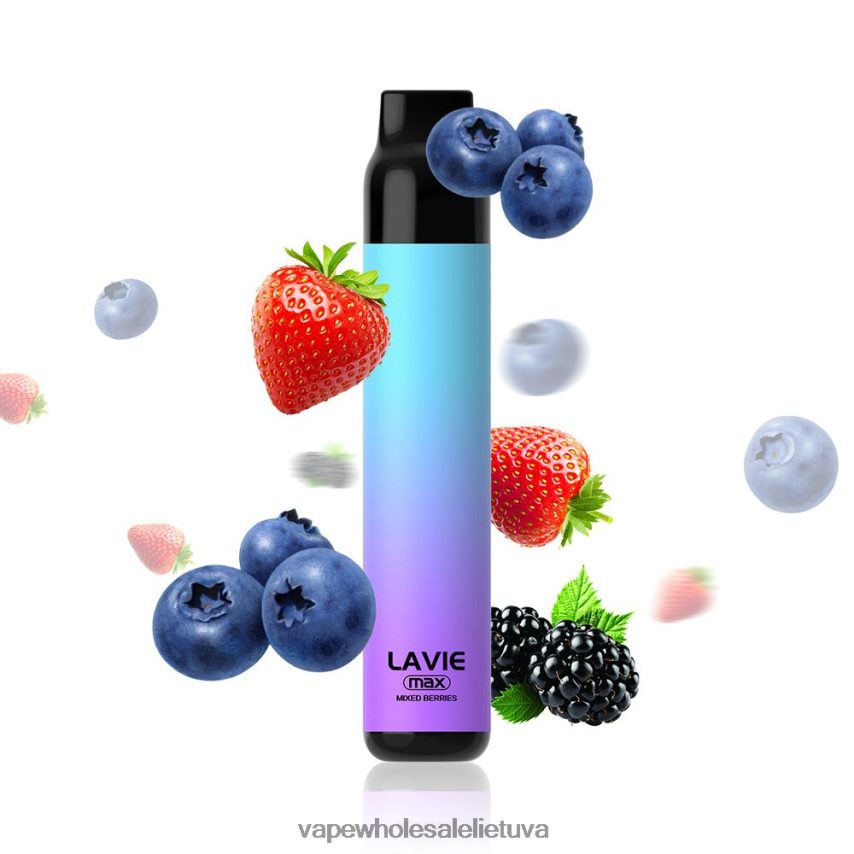 LAVIE BAR 5000 įkvėpimų – maks PHN2B4281 | Vape Wholesale Lietuva mišrios uogos
