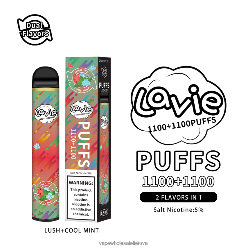 LAVIE BAR Switch 2200 įkvėpimų PHN2B4294 | Vape Wholesaler sodrios/vėsios mėtos
