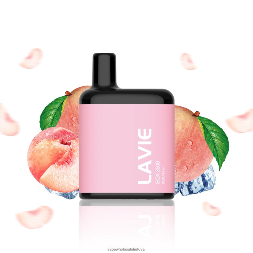 LAVIE BOX 3500 įkvėpimų PHN2B4209 | Vape Wholesale Supplier persikų ledas