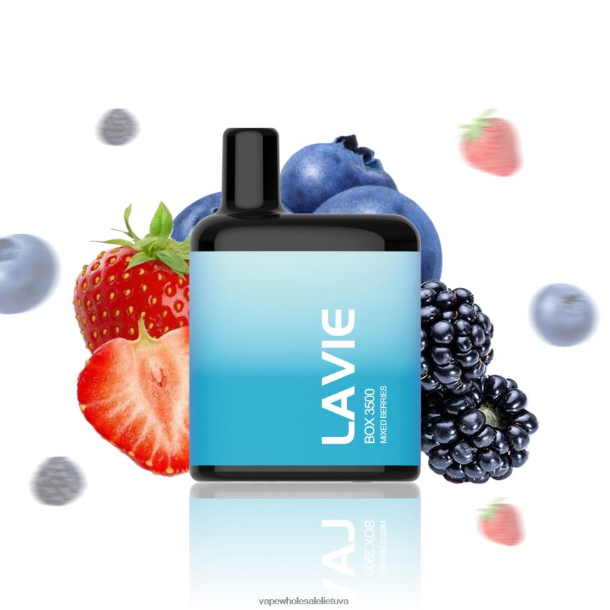 LAVIE BOX 3500 įkvėpimų PHN2B4213 | Vape Shop Kaunas mišrios uogos