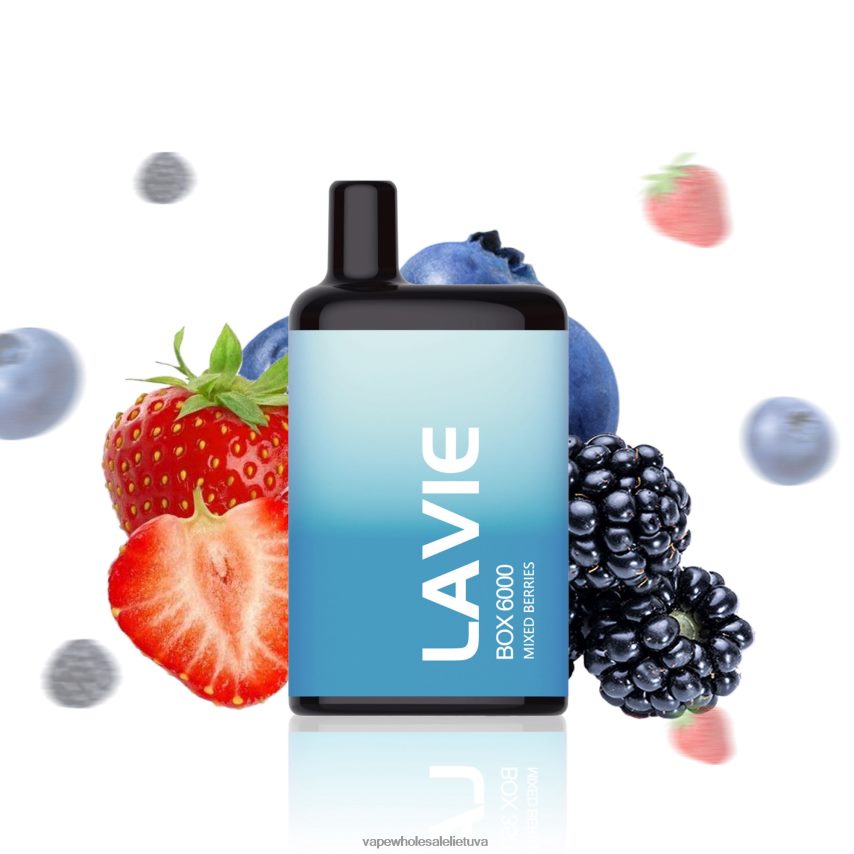 LAVIE BOX 6000 išpūtimų PHN2B4203 | Vape Wholesaler mišrios uogos