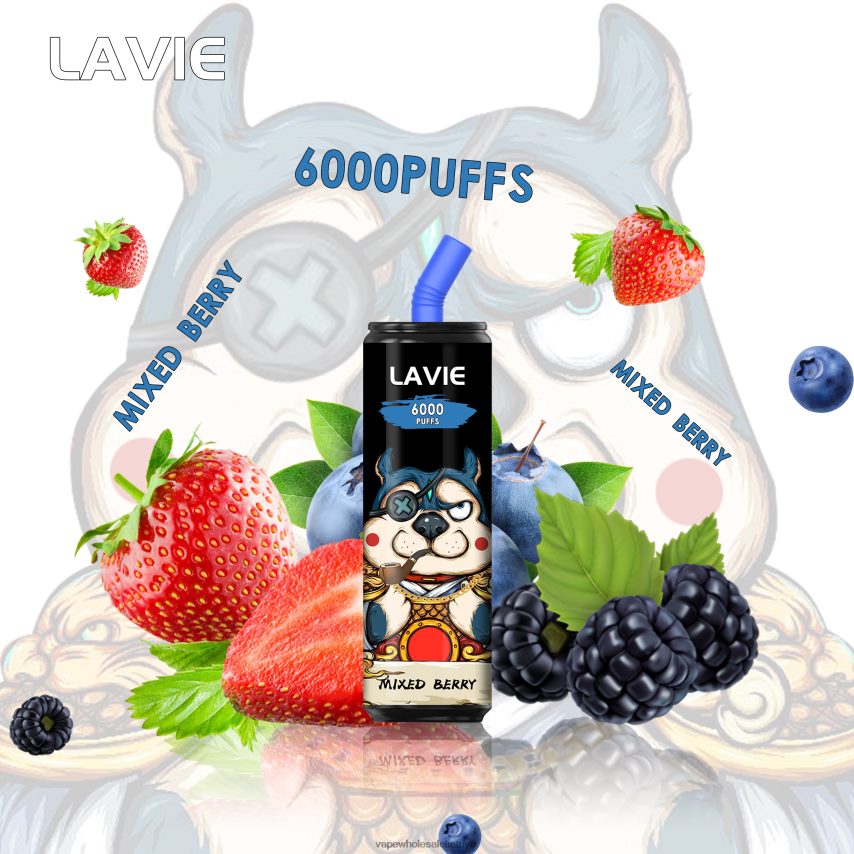 LAVIE Coke BAR 6000 išpūtimų PHN2B4272 | Vape Wholesale Supplier mišrios uogos