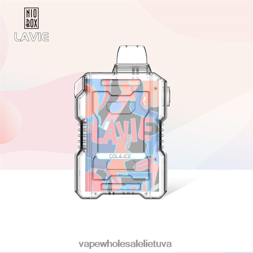 LAVIE NIO BOX 9000 išpūtimų PHN2B4187 | Vape Lietuva kolos ledų