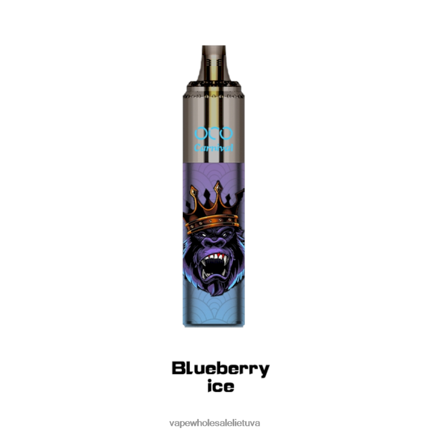 LAVIE OCO karnavalas 10000 pūtimų PHN2B4349 | Vape Wholesale Supplier mėlynių ledų