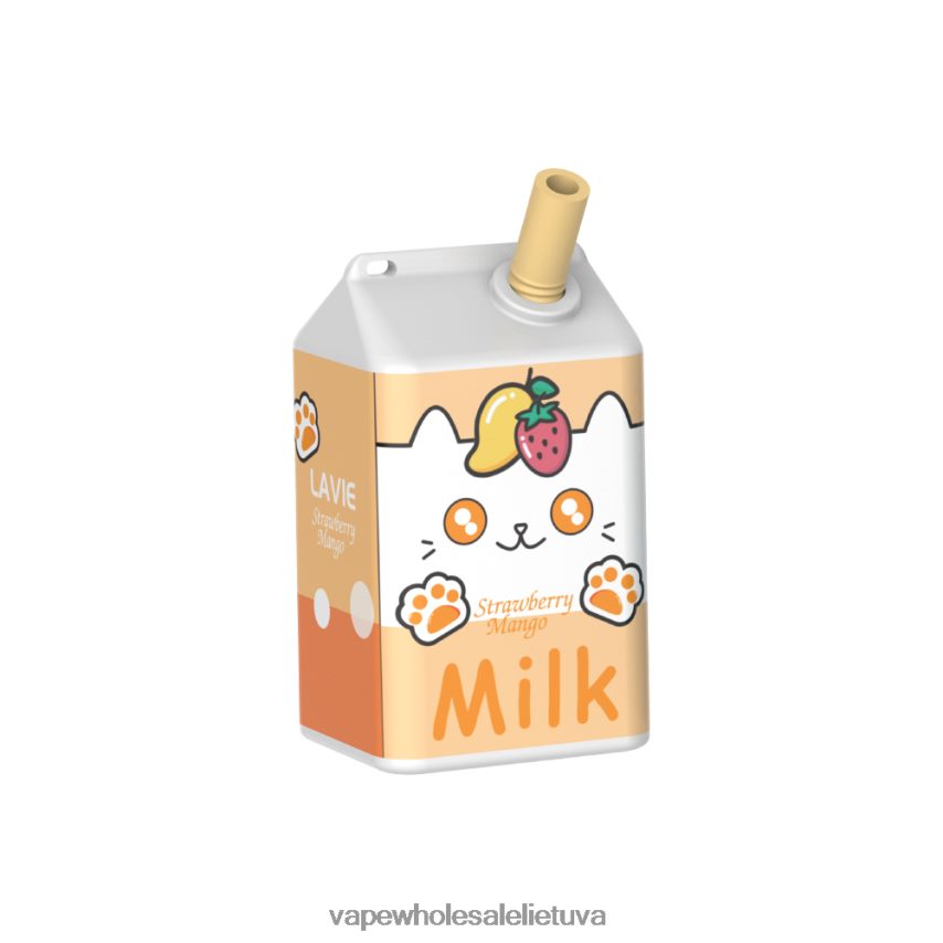 LAVIE MILK 7000 įkvėpimų PHN2B4182 | Vape Wholesaler braškių mango