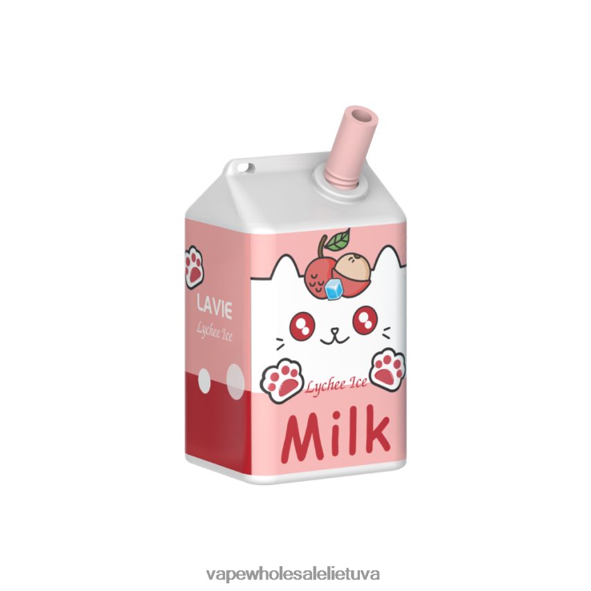 LAVIE MILK 7000 įkvėpimų PHN2B4183 | Vape Wholesale Lietuva ličių ledas