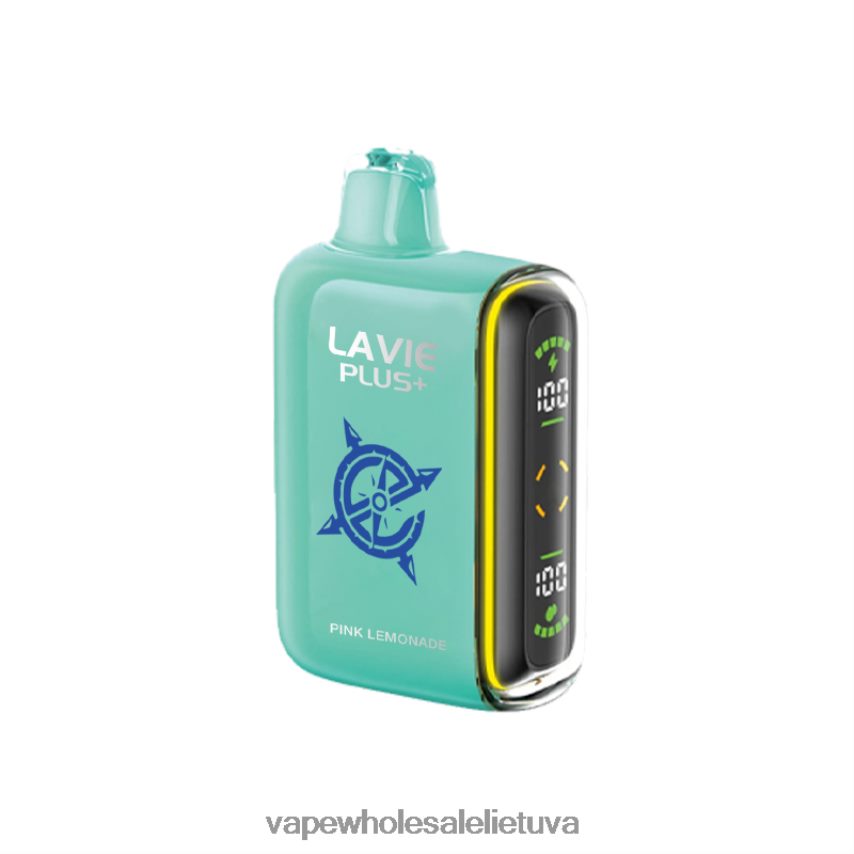 LAVIE PLUS 15 000 įkvėpimų PHN2B493 | Vape Be Nikotino rožinis limonadas