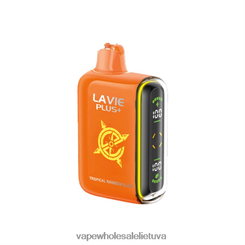 LAVIE PLUS 15 000 įkvėpimų PHN2B496 | Vape Lietuva atogrąžų vaivorykštės sprogimas