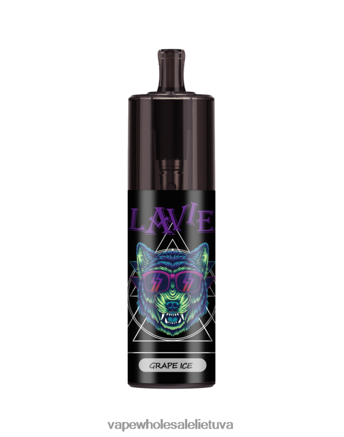 LAVIE COLOUR BAR 10000 įkvėpimų oro srauto valdymas PHN2B4331 | Vape Be Nikotino vynuogių ledas