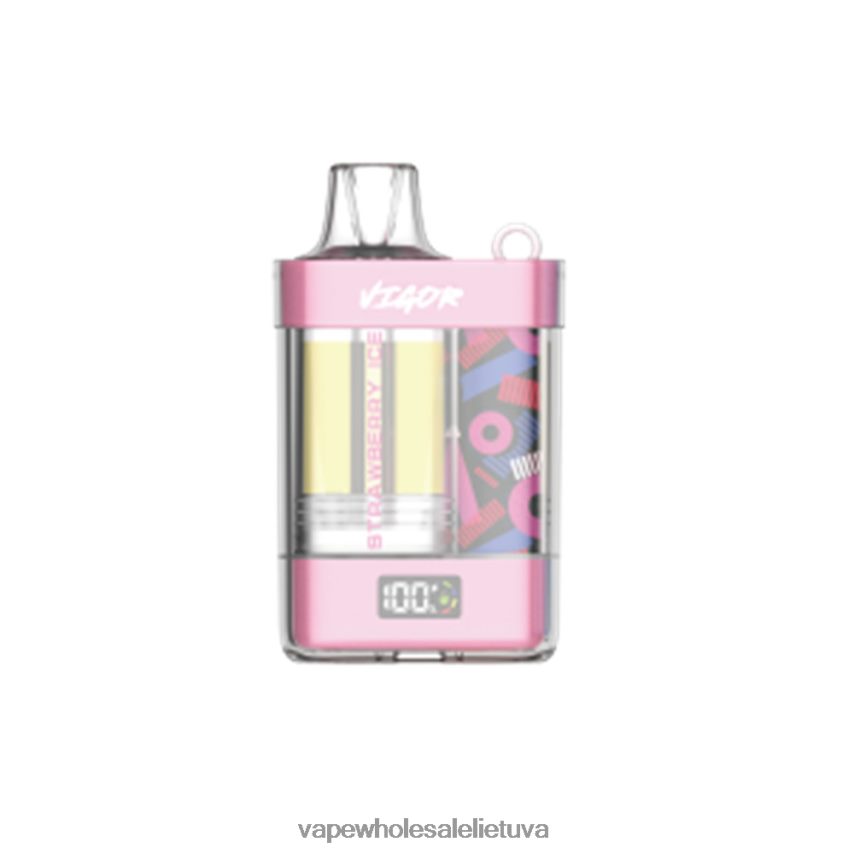 LAVIE VIGOR 15 000 įkvėpimų PHN2B41 | Vape Wholesale Lietuva braškių ledų