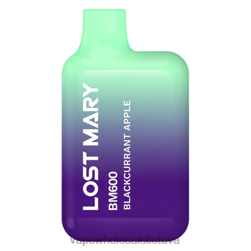 Bez Nikotinove Vape Z8D0T349 | LOST MARY BM600 juodųjų serbentų obuolys