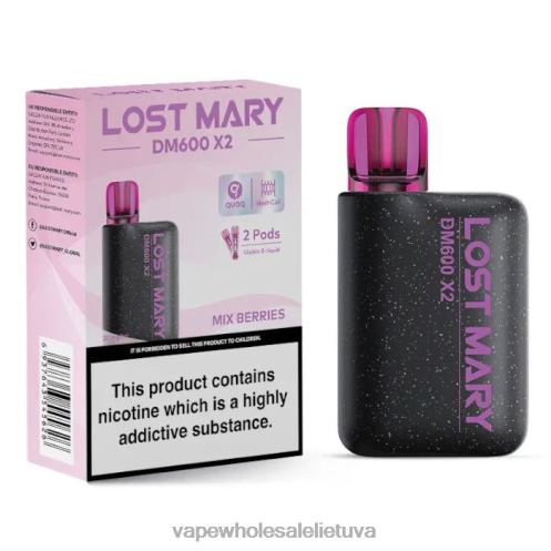 E Cigareciu Skysciai Z8D0T476 | LOST MARY DM600 X2 sumaišykite uogas