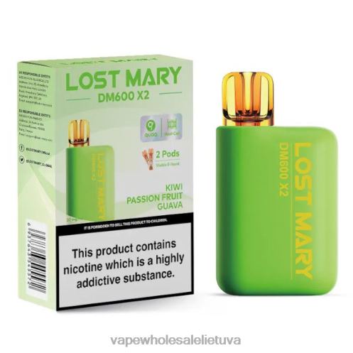Vape Shop Kaunas Z8D0T473 | LOST MARY DM600 X2 kivi pasifloros gvajava