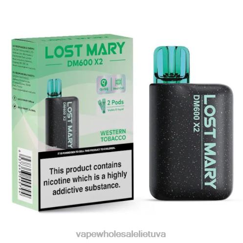 Vape Shop Kaunas Z8D0T483 | LOST MARY DM600 X2 vakarietiškas tabakas