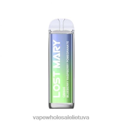E Cigareciu Z8D0T387 | LOST MARY QM600 mėlynių aviečių granatas