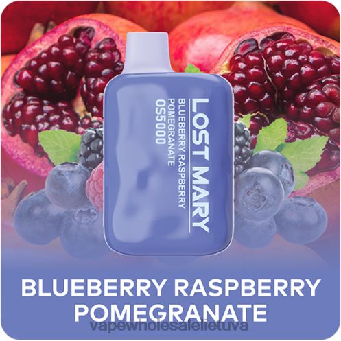 E Cigareciu Z8D0T487 | LOST MARY OS5000 mėlynių aviečių granatas