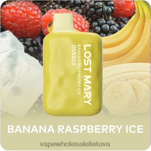 Vape Shop Vilnius Z8D0T484 | LOST MARY OS5000 bananinis aviečių ledas