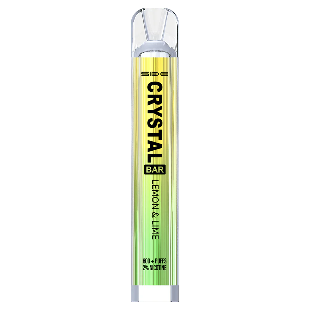 Vape Be Nikotino Z8D0T262 | SKE Crystal Bar citrina ir laimas vienkartinis vape 600 įpūtimų