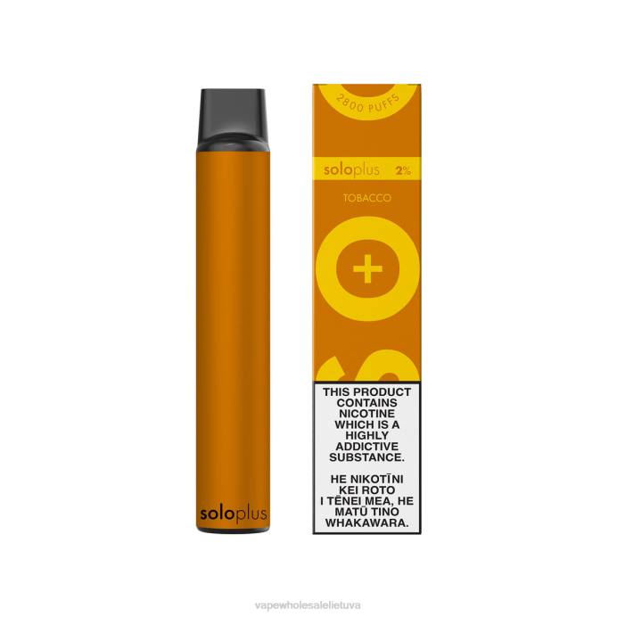 Vape Shop Kaunas 8NF424 - Solo Plus vienkartiniai garai tabakas