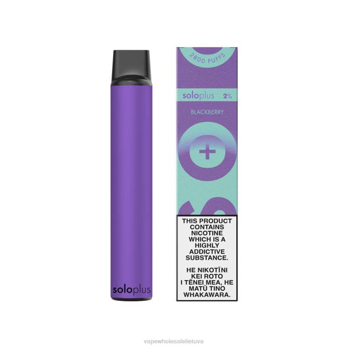 Vape Shop Kaunas 8NF438 - Solo Plus vienkartinė vape rojaus kolekcija gervuogė