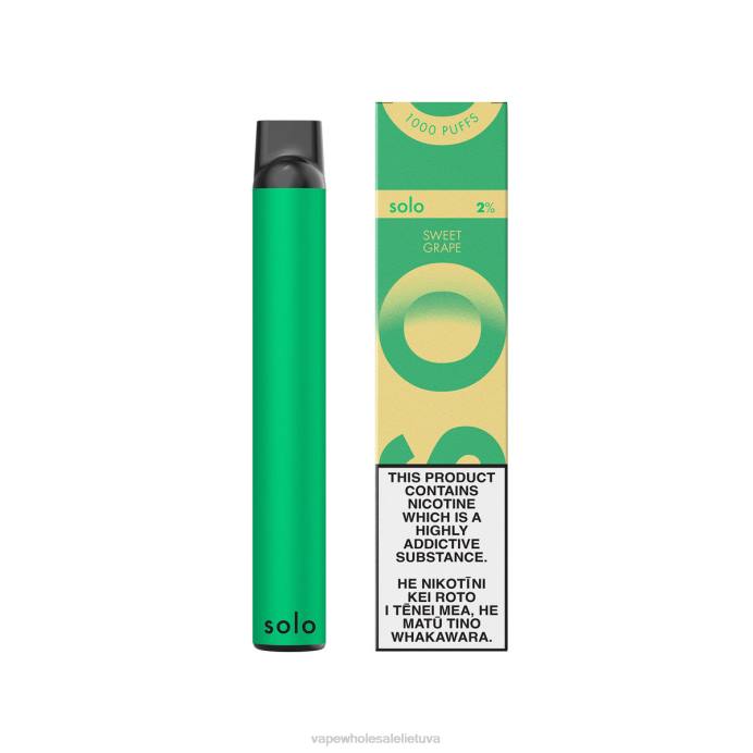 Vape Wholesale Supplier 8NF420 - Solo vienkartinė vape rojaus kolekcija saldi vynuogė