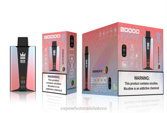 Bang Box 30 000 pūtimų išmanusis ekranas 22TF86 - Vape Lietuva arbūzų ledas