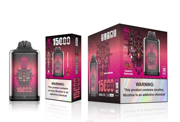Bang Box s1-15000 išpūtimų 22TF105 - Vape Shop Kaunas avietinis arbūzas