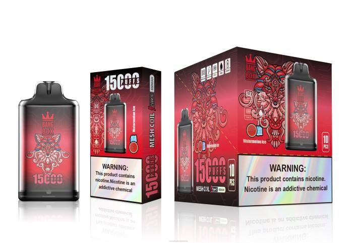 Bang Box s1-15000 išpūtimų 22TF106 - Vape Shop Vilnius arbūzų ledas