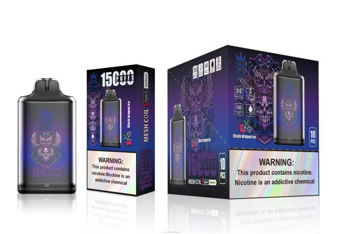 Bang Box s1-15000 išpūtimų 22TF110 - Vape Wholesale Lietuva juodojo drakono ledas