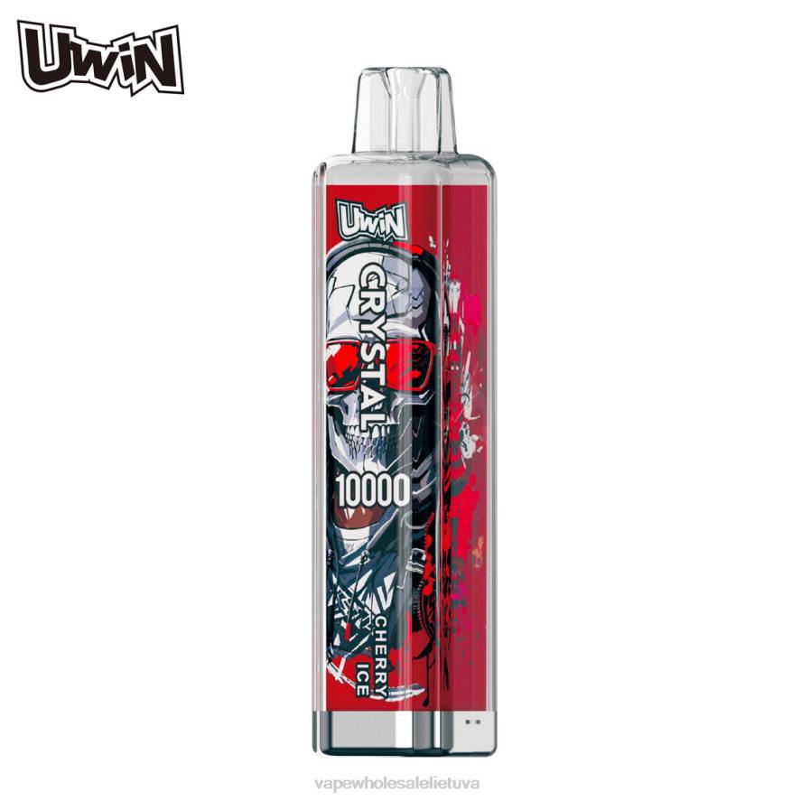 Vape Wholesale Supplier vyšnių ledas - UWIN CRYSTAL 10000 vienkartinių garų H8T26