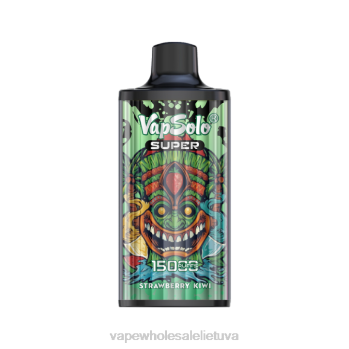 Bez Nikotinove Vape 0DL8117 Vapsolo SUPER vienkartiniai garai braškių kivi