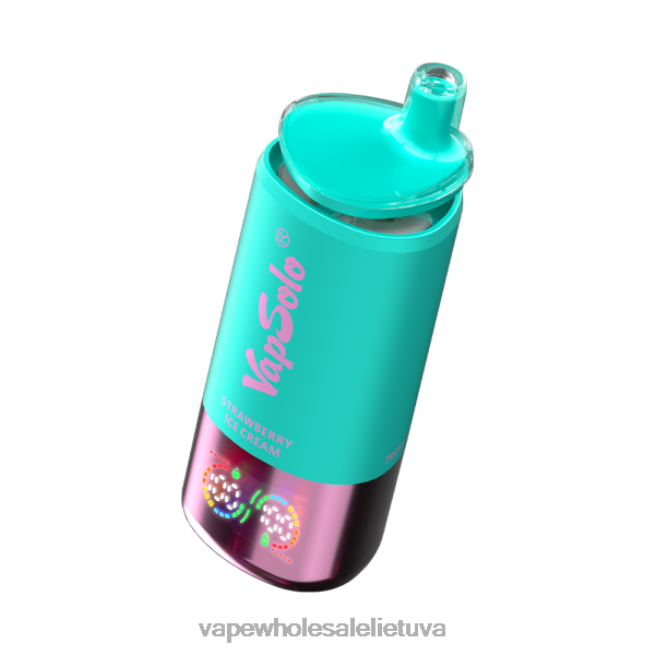 VapSolo Triple 30 000 įkvėpimų 2Z6L010 arbūzų ledas & braškių ledas ir trigubas melionas Vape Shop Kaunas