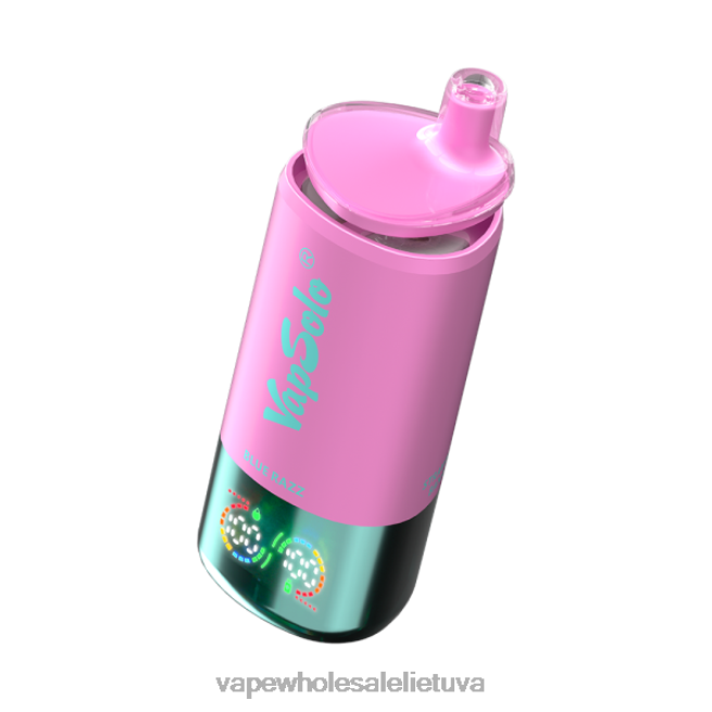 VapSolo Triple 30 000 įkvėpimų 2Z6L02 ananasų kokoso ir braškių bananas ir mėlynasis razz Vape Be Nikotino