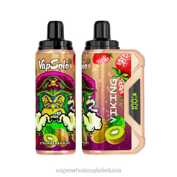 Vape Shop Kaunas 0DL8138 Vapsolo VIKING vienkartiniai garai braškių kivi